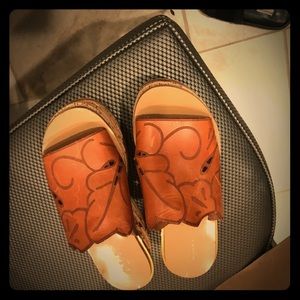 Chloe wedge cork sandal